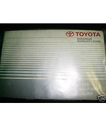 1991 European Toyota Previa Owners Manual - £11.62 GBP