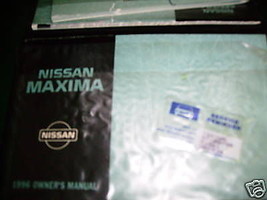 1996 Nissan Maxima Owners Manual - £14.02 GBP