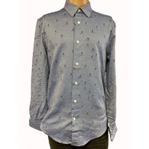 Zara Man Men&#39;s Blue Shirt/Button Up/Slim Fit Sz M SKU 4701 - $23.33