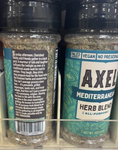 Primary image for Axel Herb Blend 2 Pack Bundle. Mediterranean Paleo All Purpose