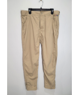 Simms Pants Large 38x29 Tan Brown Hiking Nylon Fishing Camping  Comfort ... - $28.45