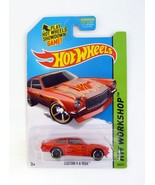 Hot Wheels Custom V-8 Vega #220/250 HW Workshop Red Die-Cast Car 2014 - $8.10 CAD