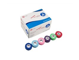 30 Pack Cohesive Bandage Self-Adherent Wrap Elastic 1&#39;&#39; x 5 Yard Assorte... - $33.65