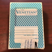 THE VENETIAN  LAS VEGAS NEVADA CASINO RESORT HOTEL PLAYING CARDS DECK - £9.18 GBP