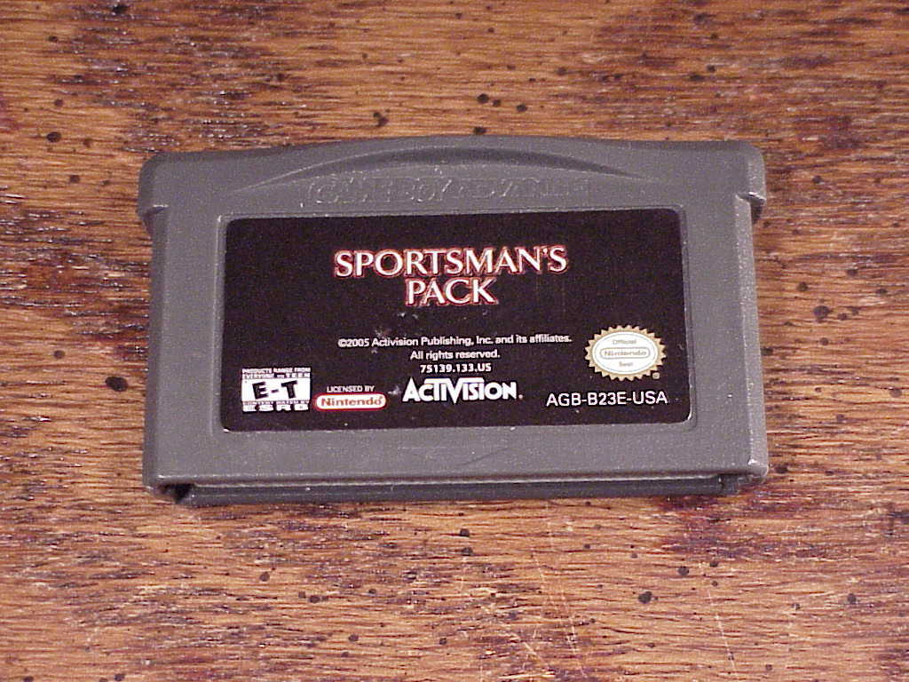 Game Boy Advance Sportsman's Pack Game and 50 similar items