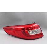 Left Driver Tail Light Quarter Mounted Fits 2015-2017 HYUNDAI SONATA OEM... - $134.99