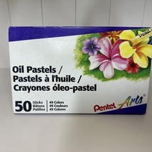 Pentel Arts PHN-50 Oil Pastels - 50 Pieces - $316.05 MXN