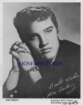 Elvis Presley Autographed 8 X10 Publicity Rp Promo Photo The King - £10.54 GBP