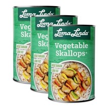 Loma Linda - Vegetable Skallops (50 oz.) (3 Pack) - Vegetarian - £46.43 GBP