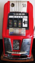 Mills 50c High Top Slot Machine Circa 1950 Fully Restored - £3,943.72 GBP