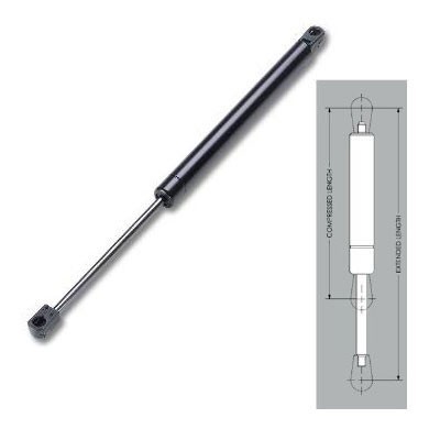 SUSPA® C16-08316 20&quot; Gas Prop/Strut 40 lbs - Set of Two - $34.59