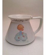 I&#39;m Following Jesus Mug Cup Precious Moments 1986 Non-spill Enesco PM-863 - $6.35 CAD