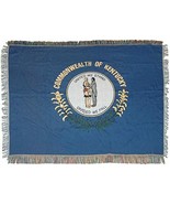 Kentucky State Flag Woven Tapestry Throw Blanket, 48&quot; x 60&quot;, The Northwe... - $556.74 MXN