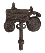 Pack of 2 Rustic Western Farm Tractor Cast Iron Metal Wall Hook Sculptures - $29.87 CAD