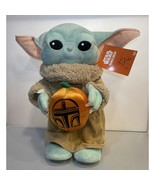 Gemmy Disney The Mandalorian The Child Baby Yoda Halloween Greeter Pumpkin - $37.99