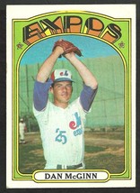 Montreal Expos Dan McGinn 1972 Topps Baseball Card #473 vg - £0.58 GBP