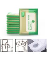 50PCS Disposable Toilet Seat Covers Hygienic Flushable Pocket Size Portable - $13.85