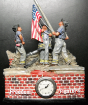 America&#39;s Pride Clock Rememberance Of Those Lost on September 11 2001 Boxed - $15.99