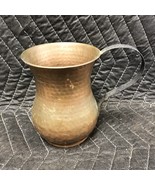 Beautiful Vintage Arts &amp; Crafts Hand Hammered Copper Cup Mug - £9.65 GBP