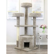 Cat Tree Tower Condo Furniture Scratch Poles Posts For Maine Coon Cun Large Cats - £232.92 GBP