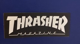 Thrasher Skateboard Magazine Sticker (Black/White) - £3.54 GBP