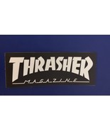 THRASHER SKATEBOARD MAGAZINE STICKER (Black/White) - £3.51 GBP