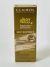 Clairol Professional SOY4PLEX Liquicolor Permanente 2 oz Grey Busters N(4N-84N) - £7.70 GBP