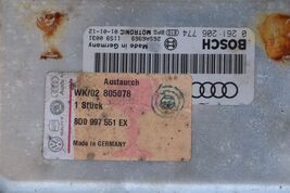 8D0997551EX Audi Computer ECU ECM PCM Engine Control Module Unit 0261206774 image 2