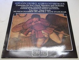 Vintage&quot;Johann Georg Albrechtsberger&quot;Vinyl 12&quot;Lp Album Records Old Classical - £10.83 GBP