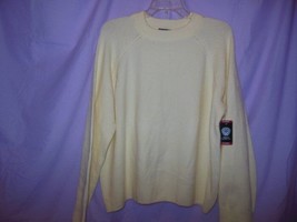 NWT Ladies Vince Camuto Buttercream Yellow Sweater XLarge - $14.99