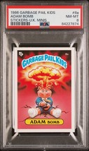 1986 Garbage Pail Kids OS1 Series 1 Uk Mini Adam Bomb 8a Card Psa 8 NM-MT - £150.31 GBP