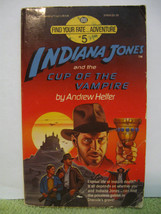 Indiana Jones Find Your Fate #5 Cup Of The Vampire Choose Your Own Adventure Vtg - £10.92 GBP