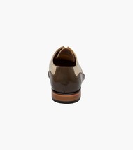 Stacy Adams Plaza Modified Cap Toe Oxford Shoes Leather Olive Multi 25608-302 image 7