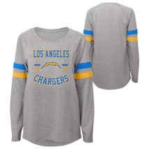 NFL Los Angeles Chargers Girls&#39; Size Large Long Sleeve Fashion T-Shirt - $130.52 MXN