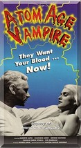 VHS - Atom Age Vampire (1960) *Susanne Loret / Alberto Lupo / Classic Horror* - $2.00