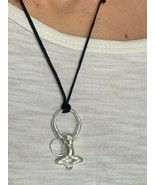 Monkey Ape 925 Sterling Silver Pendant Necklace Chain Jewelry Buddha Men... - €72,20 EUR