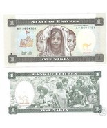 UNC AFRICAN STATE OF ERITREA 1 NAFKA NOTE~FREE SHIPPING - £2.31 GBP