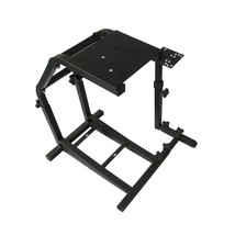 Driving Racing Simulator Steering Wheel Stand Gaming Bracket Frame - £95.09 GBP