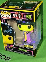 Elvira Pop Icons Blacklight Entertainment Earth Exclusive 40 Years Toy 68 - £23.67 GBP