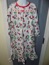 Peanuts Snoopy &amp; Woodstock Christmas Nightgown 2016 Size XS Girl's - $11.70