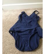 Jantzen One Piece Swimsuit Bathing Suit Womens Size 10 Blue - $627.36 MXN