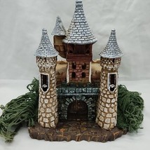 *Light Doesn&#39;t Work* Tiny Treasures Woodland Fairy Tale Castle 5 1/2&quot; X ... - $17.81