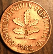 1982 Germany 2 Pfennig Coin - £1.05 GBP