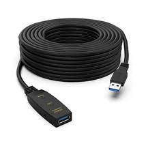 Active Usb 3.0 Extension Cable 5M With Amplifier Male To Female Extension Cord - £27.17 GBP