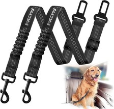 2 Pc Dog Seat Belt tether for Car Trip Sturdy Harness Pet Safety Restraint Strap - £7.65 GBP+