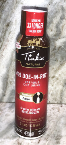 SHIP24HR-Tinks W5500 #69 Doe in Rut Fogger 5oz Spray Deer Hunting-100% P... - $11.76