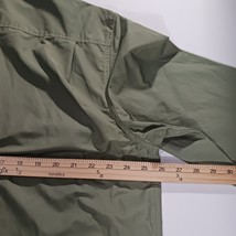 Old Navy Men's Cotton Blend Snap Button Green Lightweight Long Sleeve Shirt XL image 7