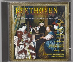 Ludwig van Beethoven Overtures by Yoel Levi Atlanta Symphony Orchestra Music CD - £6.30 GBP