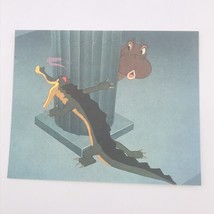 Walt Disney&#39;s Masterpiece Fantasia Ben Ali Gator &amp; Hyacinth Dance Greeti... - £7.33 GBP