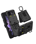 for Samsung Galaxy Z Flip 4 Case with Ring Holder, Z - $98.99